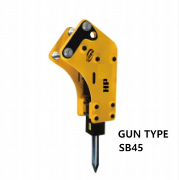 적용 가능한 총형 ROCK EXCAVATOR HYDRAULIC BREAKER ALLOY STEEL SB 45 1.2-3 TON EXCAVATOR DOOSAN