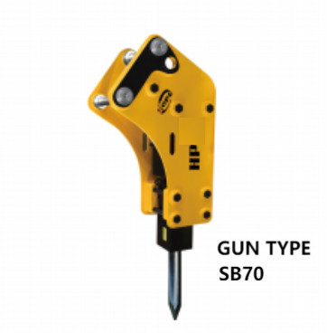 적용 가능한 총형 ROCK EXCAVATOR HYDRAULIC BREAKER ALLOY STEEL SB 70 4-6 TON EXCAVATOR SANY, DOOSAN,XCMG,LONKING를 위해
