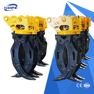 OEM 수압 목재 발굴기 잡기 버킷 부착 25톤 ~ 32톤